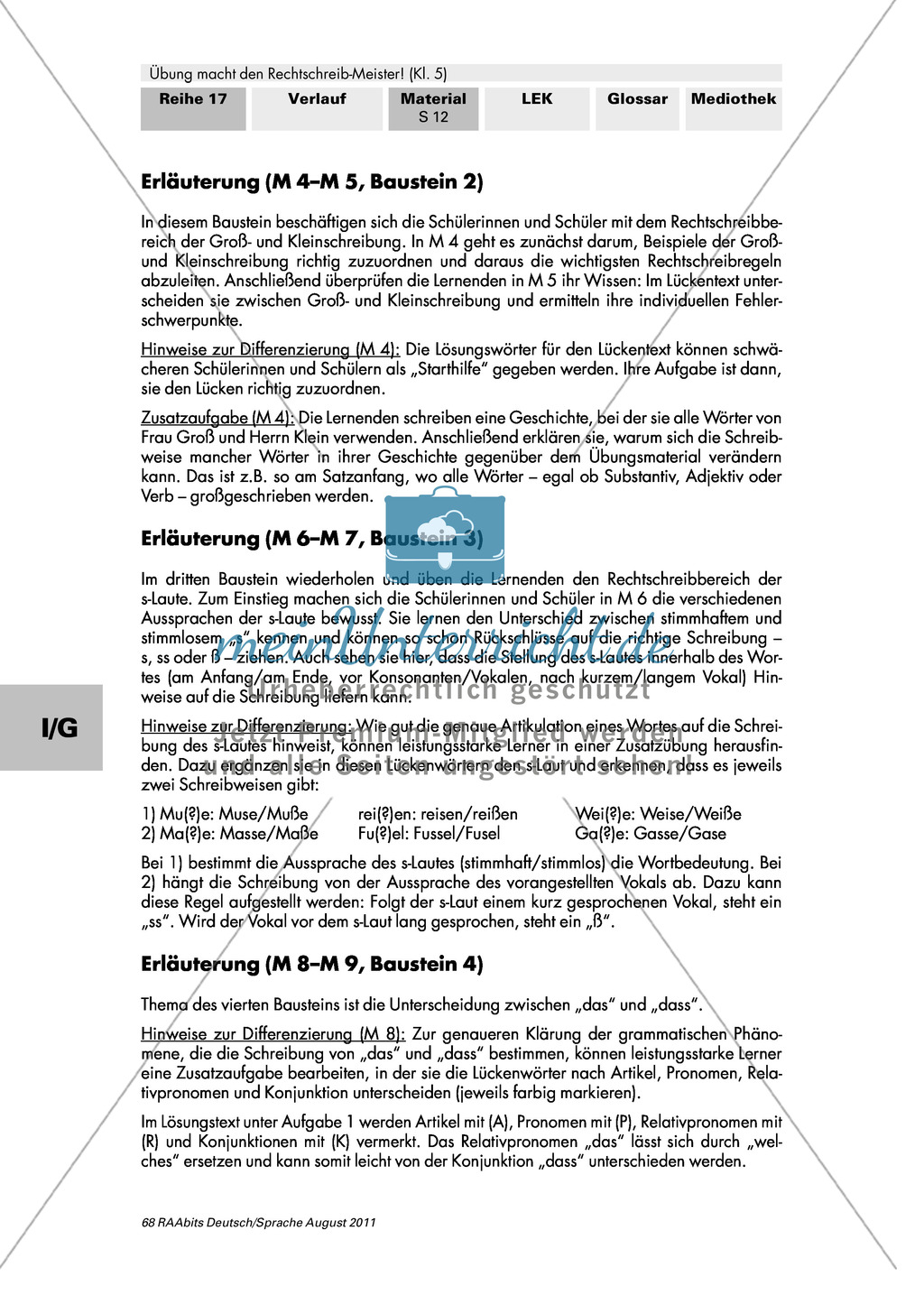 Regeln fьr die GroЯschreibung und Kleinschreibung