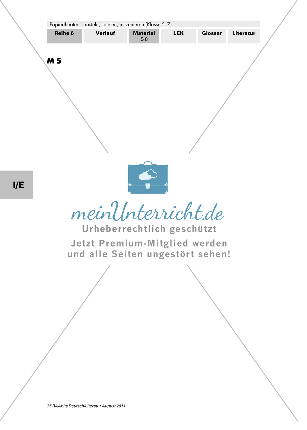 Wesentliche Merkmale dramatischer Texte Preview 8