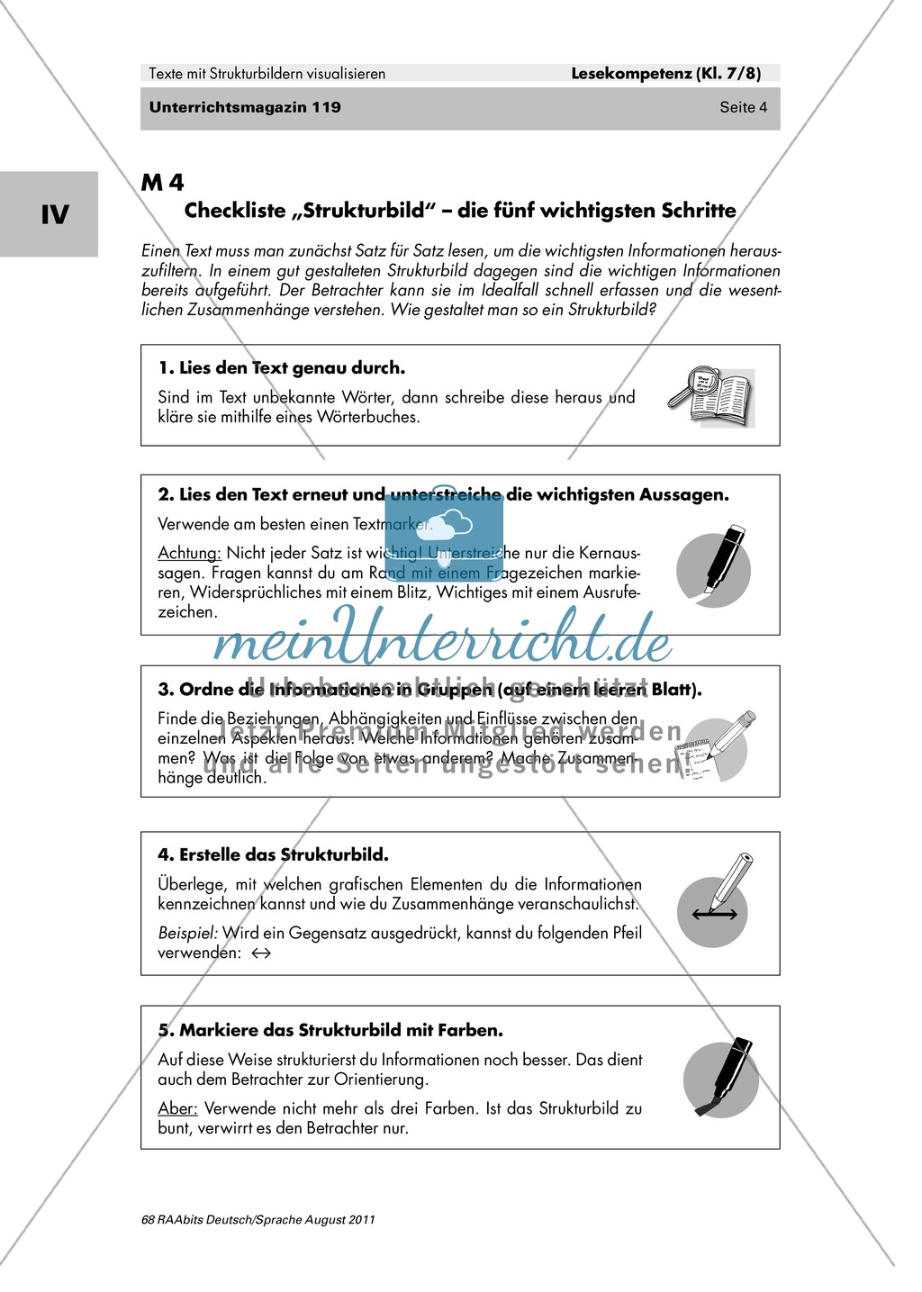 Anleitung zum Visualisieren von Texten Preview 3
