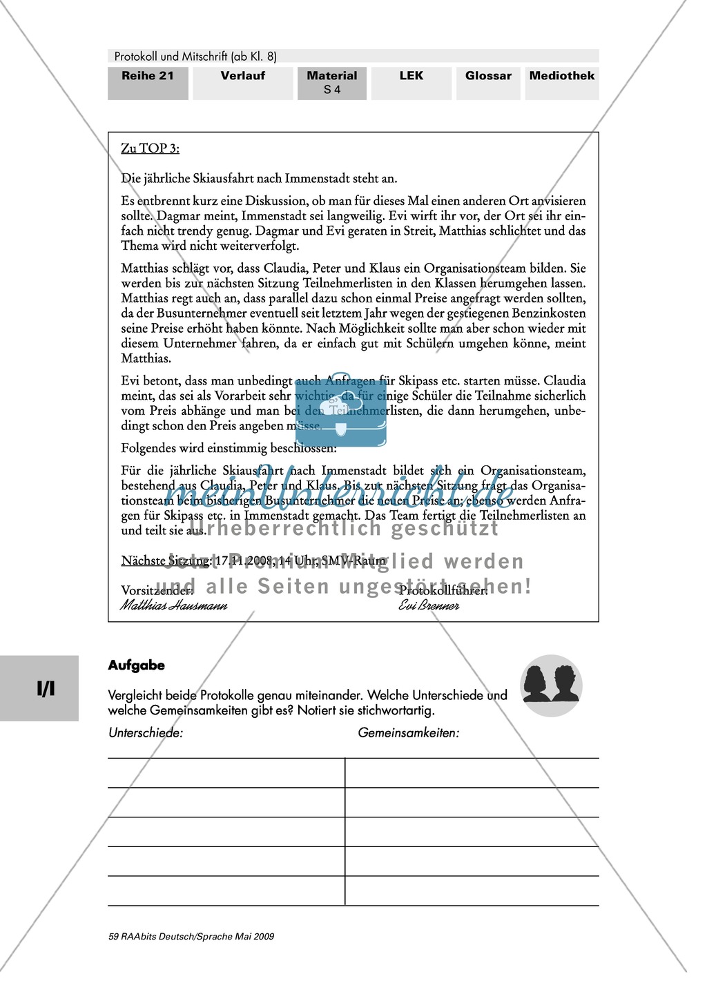 Verschiedene Arten von Protokollen: Ergebnis- und Verlaufsprotokoll Preview 3