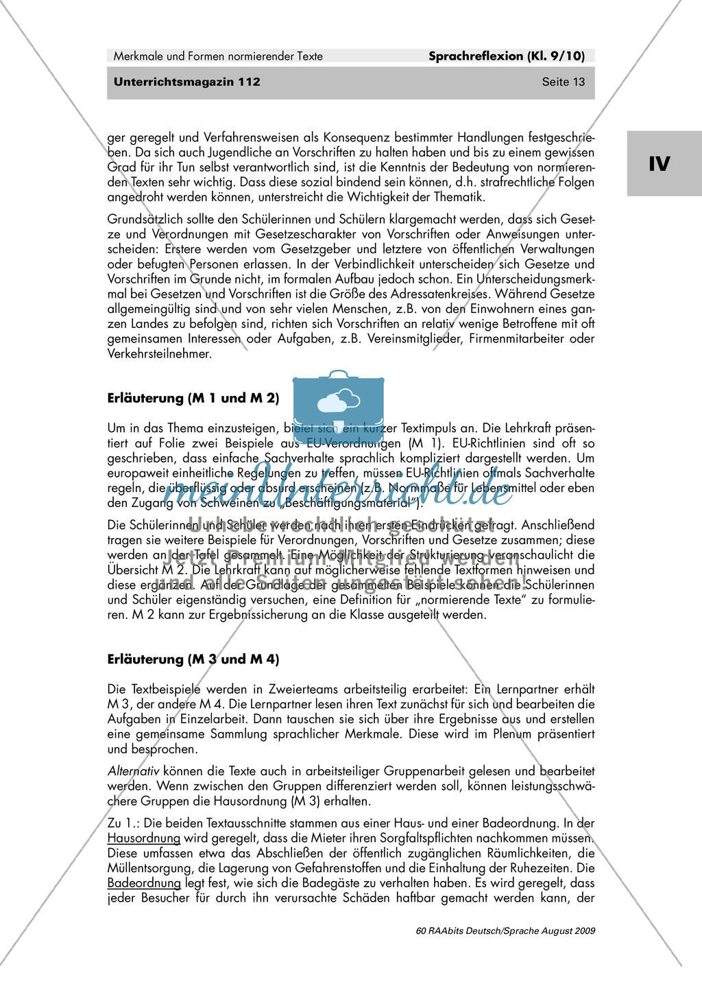 Wirkung und Definition normierender Texte Preview 3