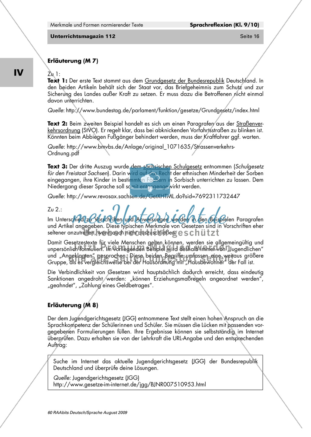 Gesetzestexte lesen und verstehen Preview 4