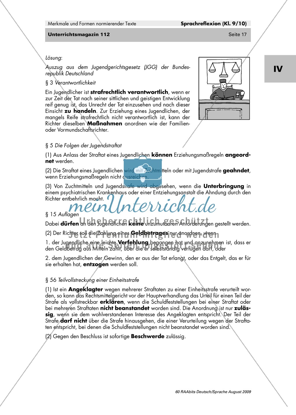 Gesetzestexte lesen und verstehen Preview 5