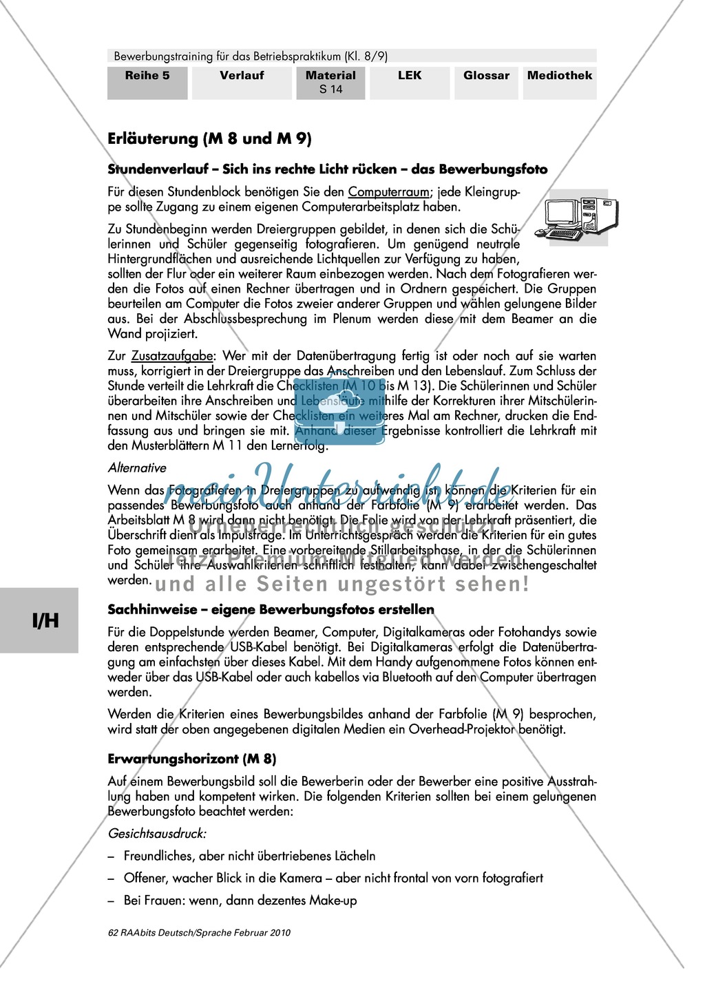 Kriterien für ein gutes Bewerbungsfoto aufstellen Preview 3