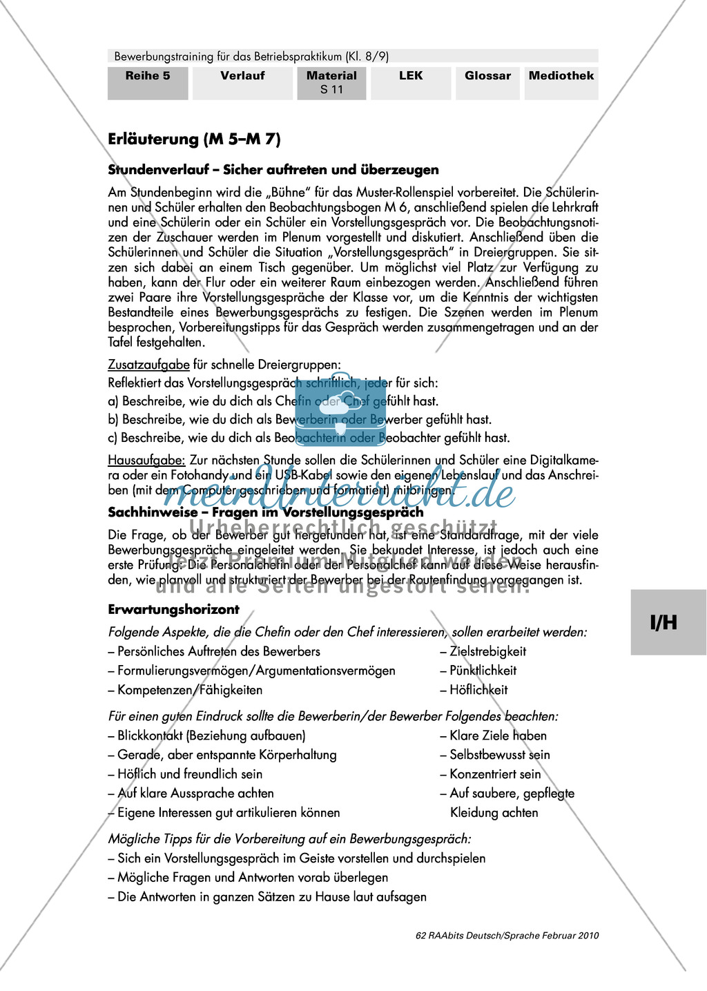 Übungen für die sichere Selbstpräsentation im Bewerbungsgespräch Preview 4