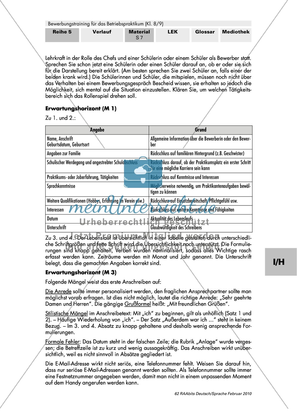 Lebenslauf und Anschreiben zielorientiert, überzeugend und formal korrekt schreiben Preview 6