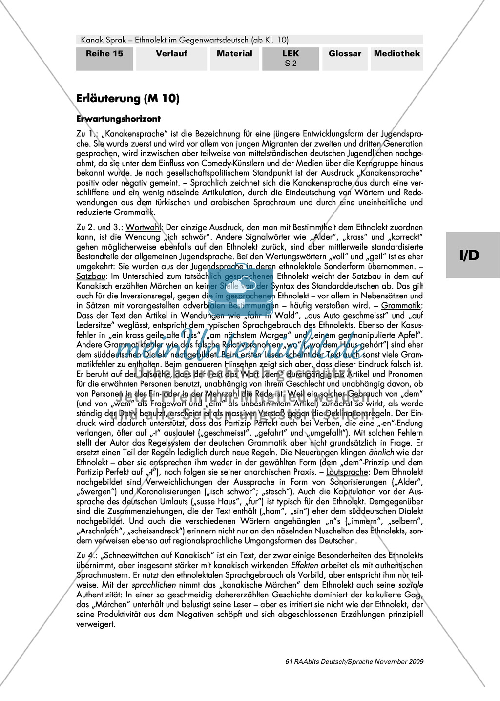 Deutsche Texte auf