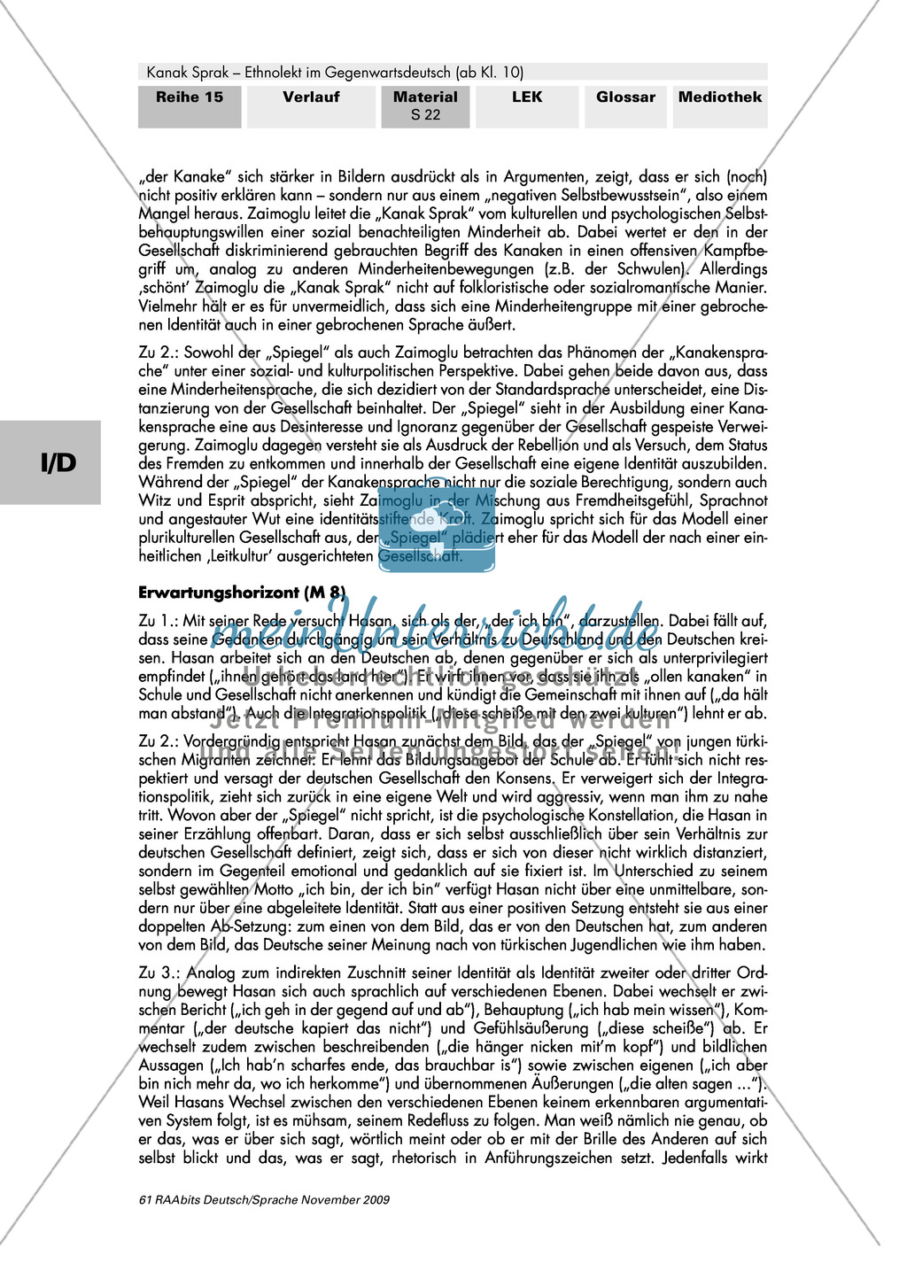"Kanakensprache"? Der Ethnolekt als Minderheitensprache Preview 5