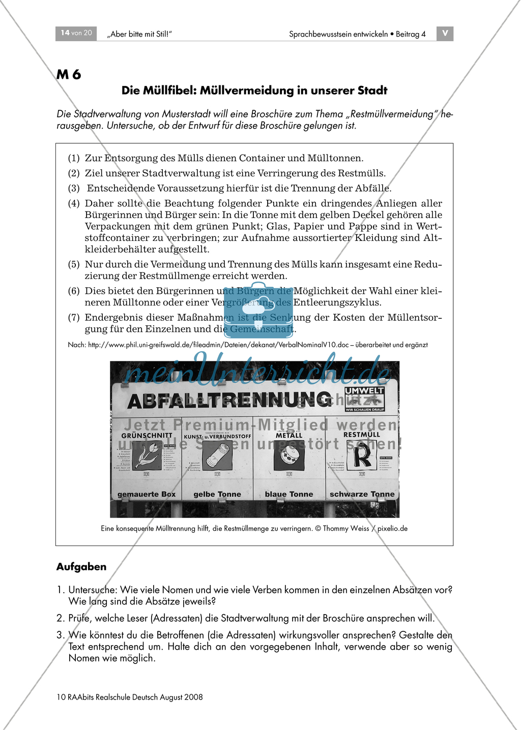 Verbal- und Nominalstil: Sicherheit in Bewertung und Anwendung unterschiedlicher Stile gewinnen Preview 2