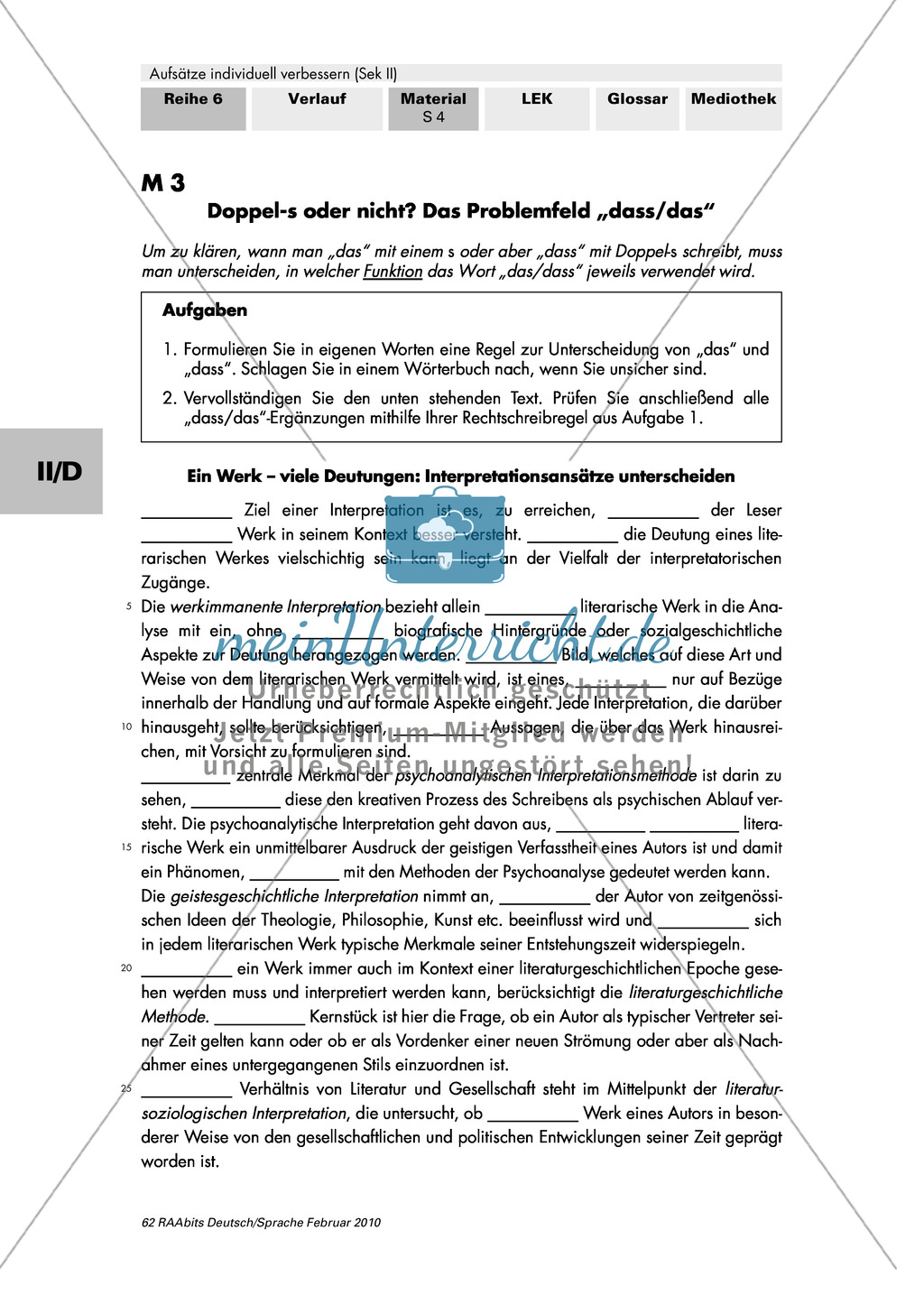 Rechtschreibung Und Grammatik Haufige Fehlerquellen In Aufsatzen