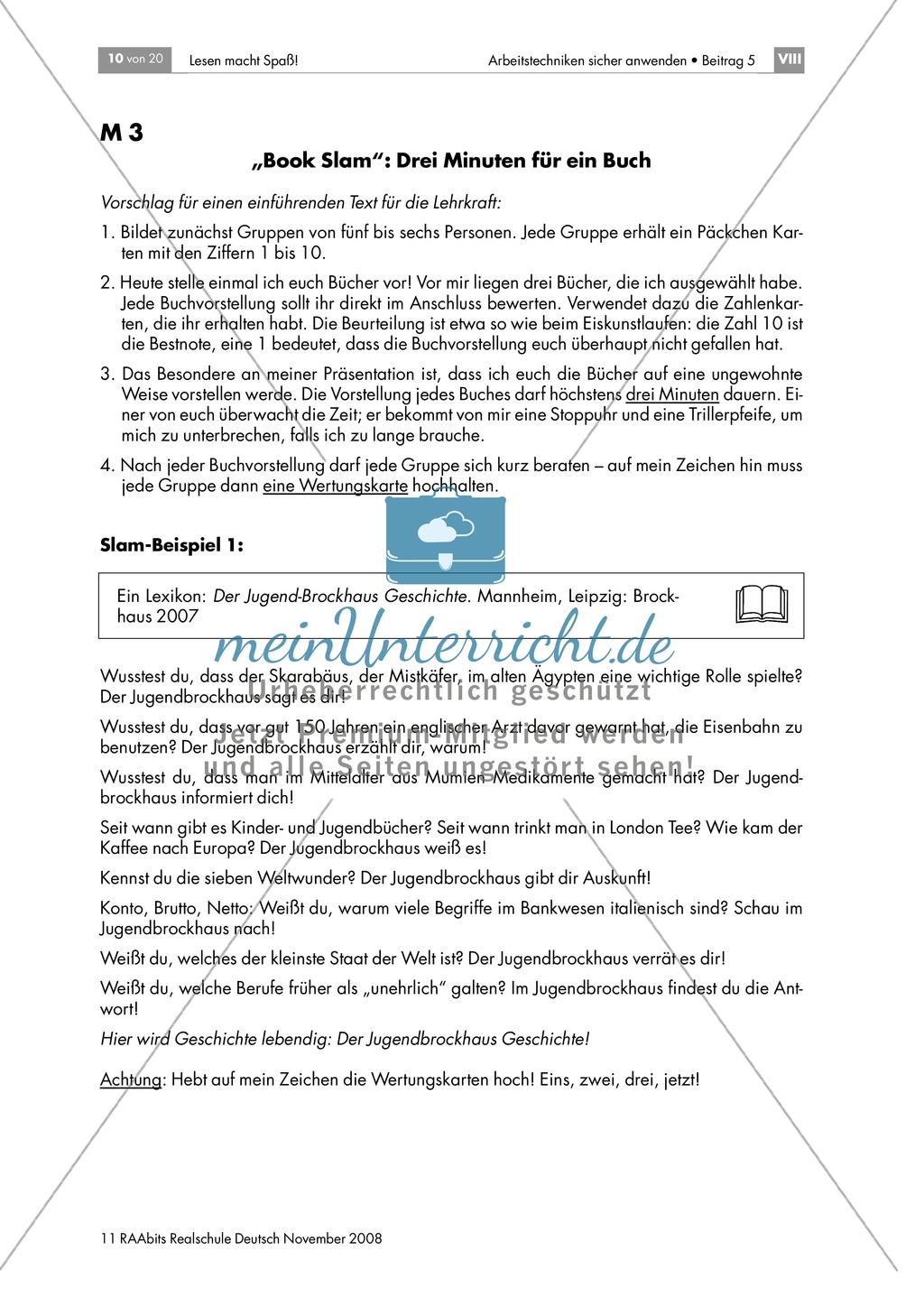 Das Präsentationsformat