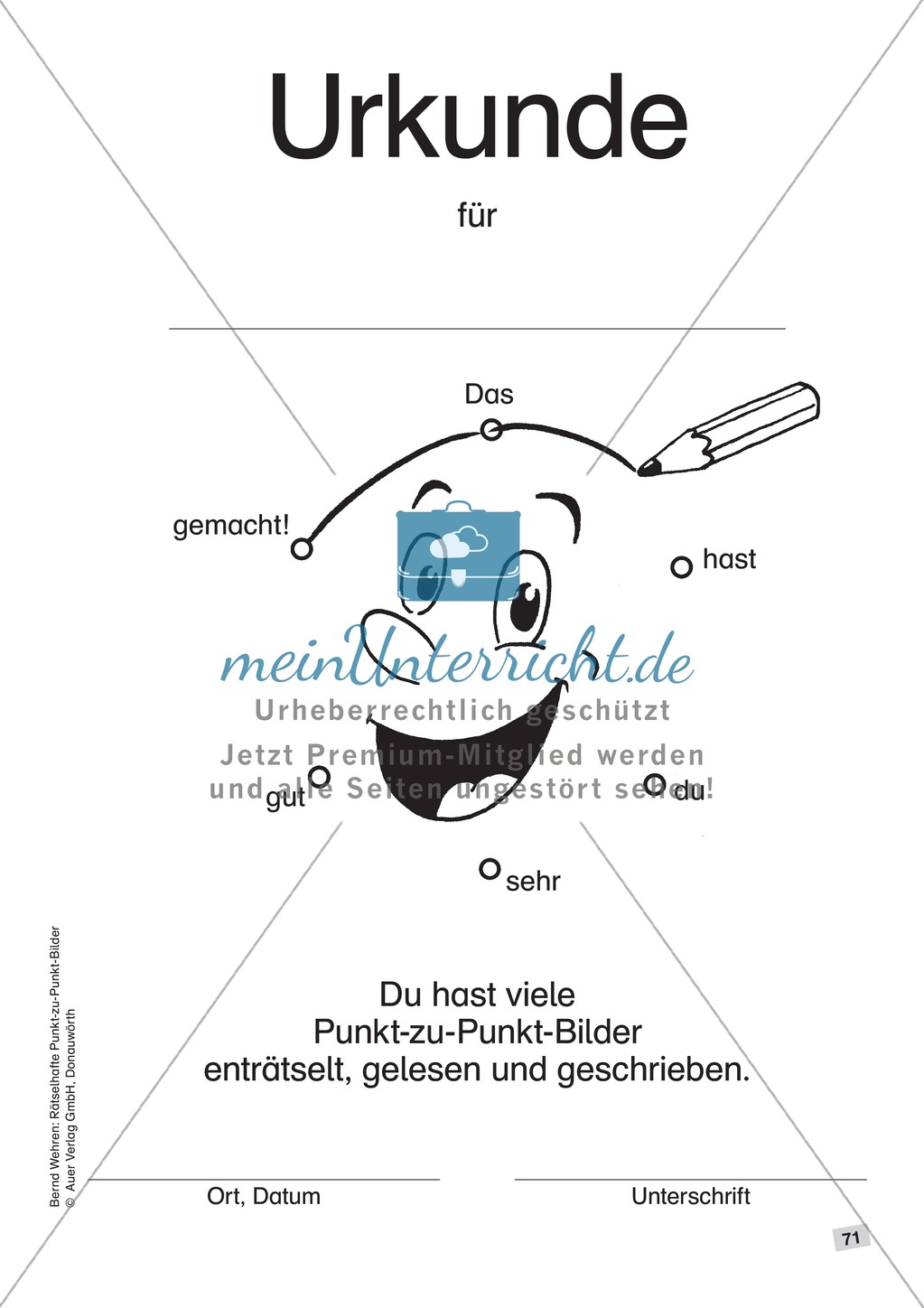 Urkunde Preview 1