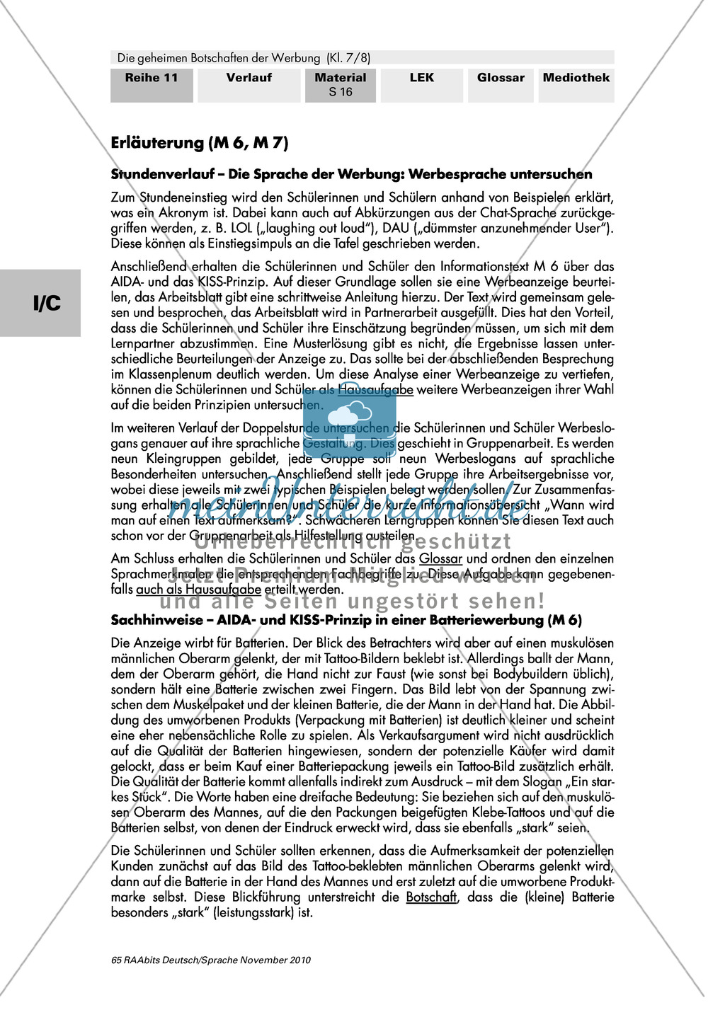 Die Sprache der Werbung - Werbesprache untersuchen Preview 6