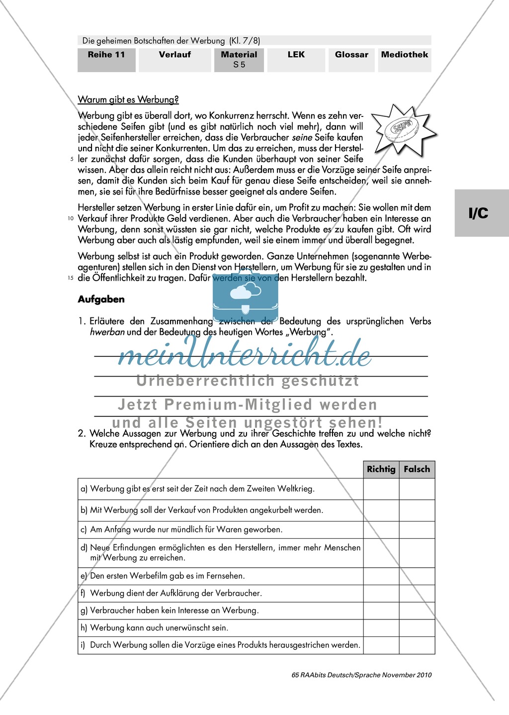 Werbung früher und heute: Werbung als gesellschaftliches Phänomen verstehen, Geschichte und Funktion der Werbung herausarbeiten Preview 5