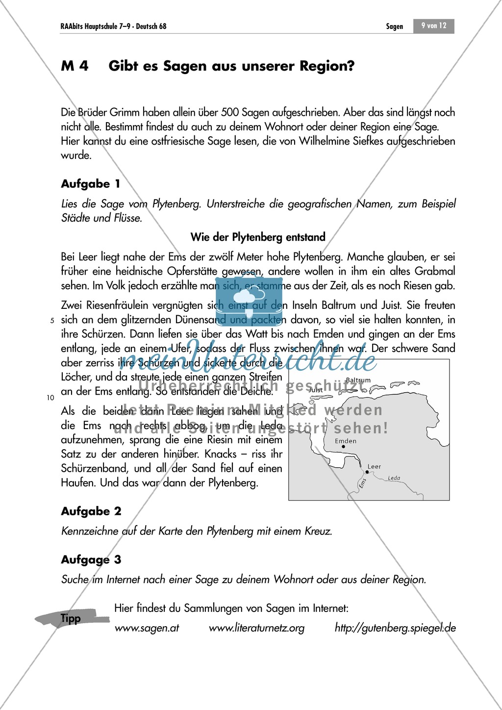 Regionale Sagen kennen lernen Preview 1