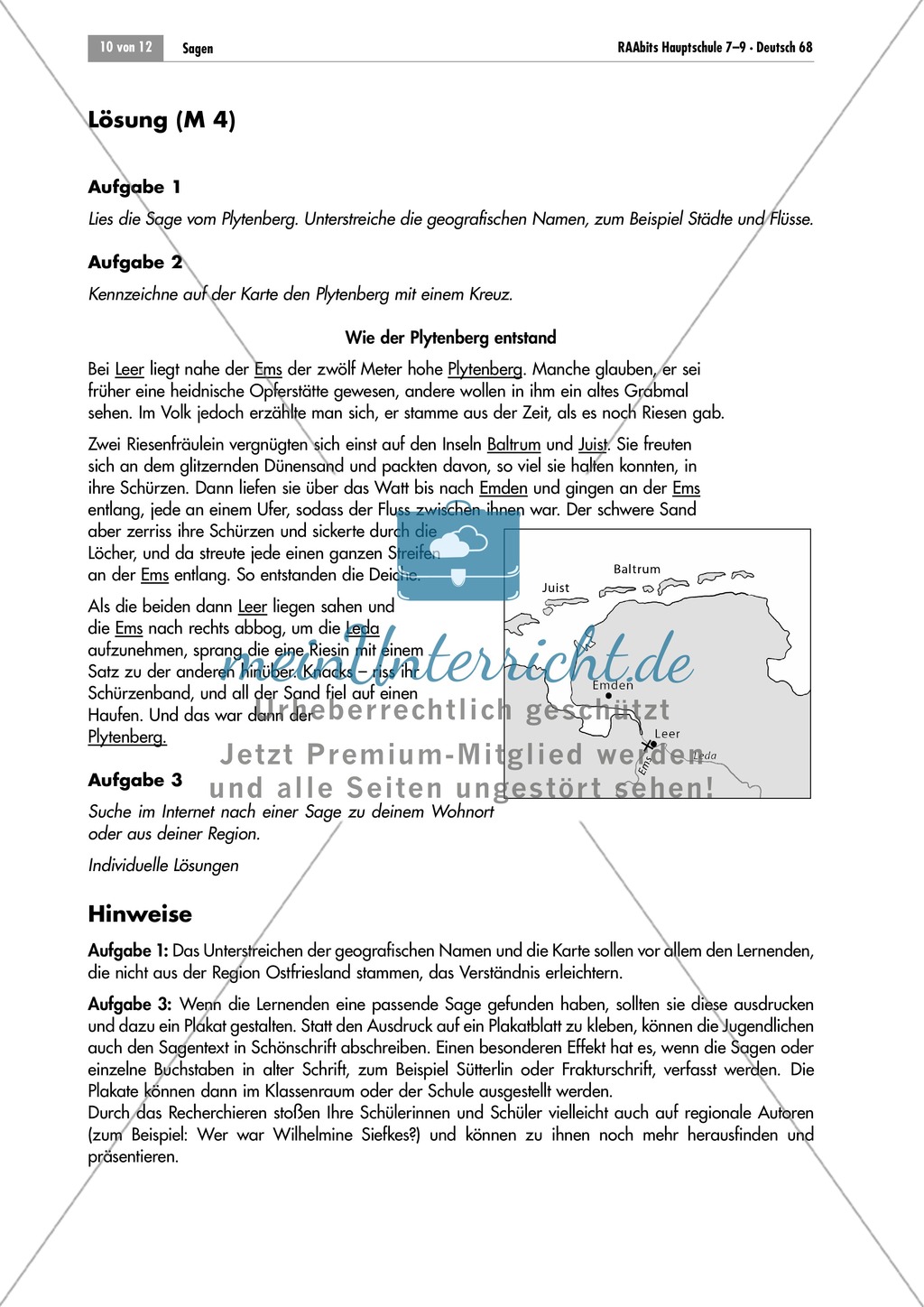 Regionale Sagen kennen lernen Preview 2