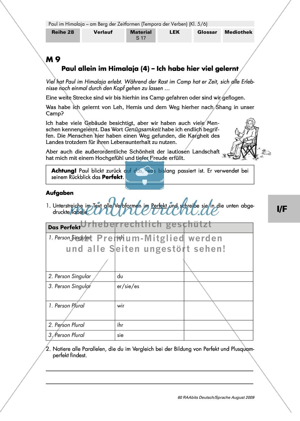 Paul allein im Himalaja - Thema Perfekt Preview 2