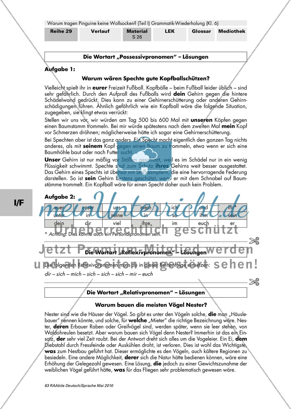 Eine Lerntheke zu den Wortarten Einführung und Durchführung meinUnterricht