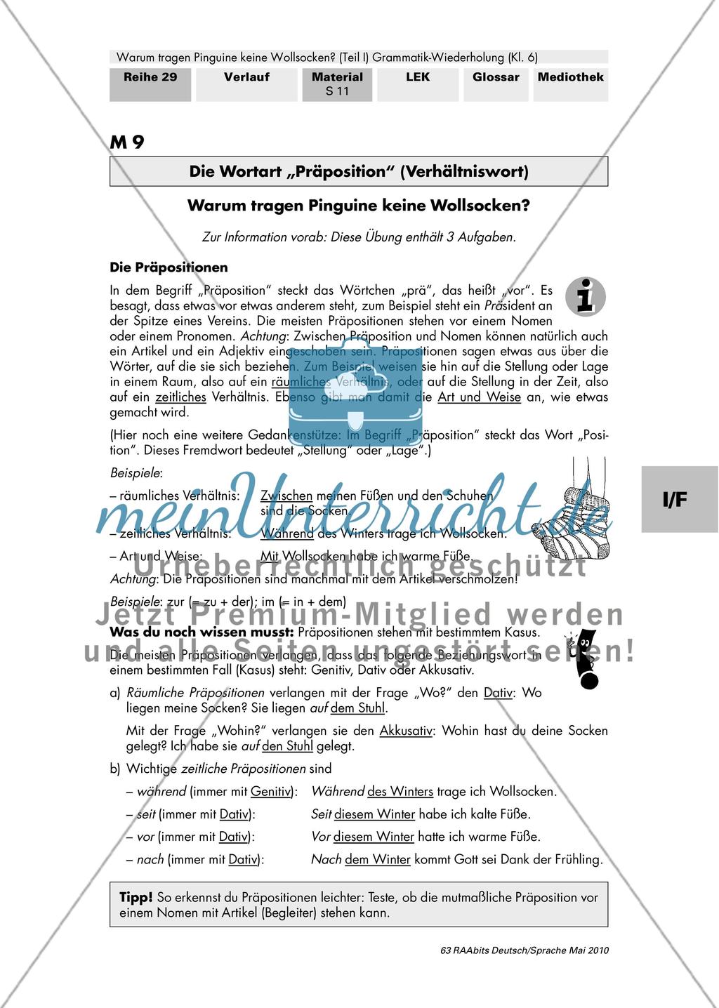Eine Lerntheke zu den Wortarten Einführung und Durchführung meinUnterricht