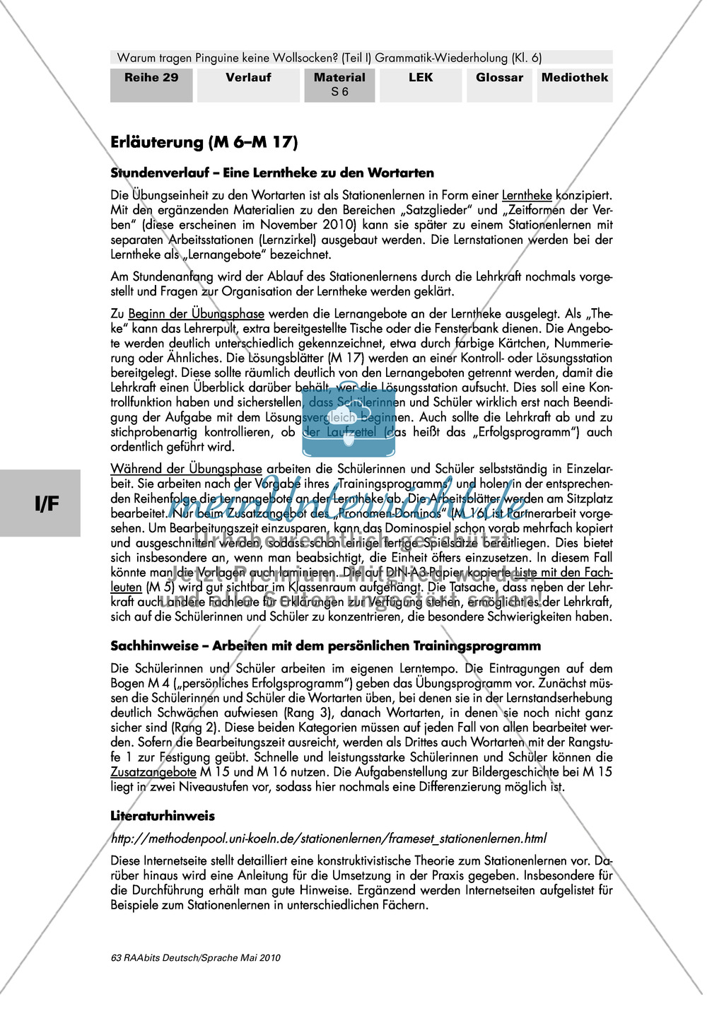 Warum tragen Pinguine keine Wollsocken? Eine individuelle Grammatik-Wiederholung zu den Wortarten Preview 12