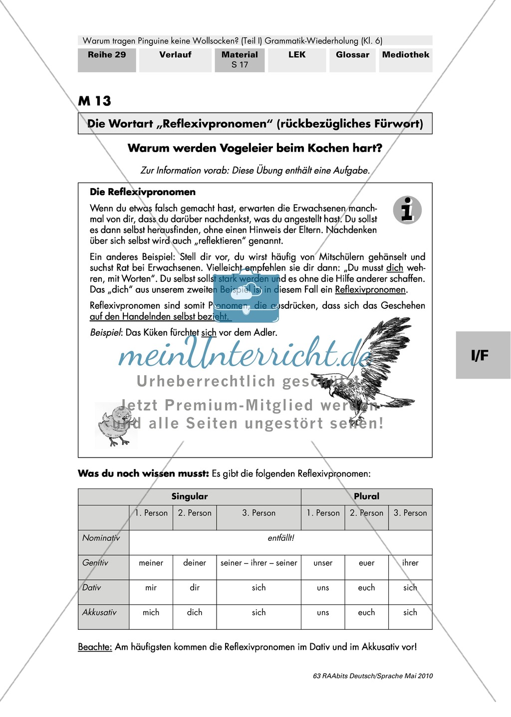 Warum tragen Pinguine keine Wollsocken? Eine individuelle Grammatik-Wiederholung zu den Wortarten Preview 23