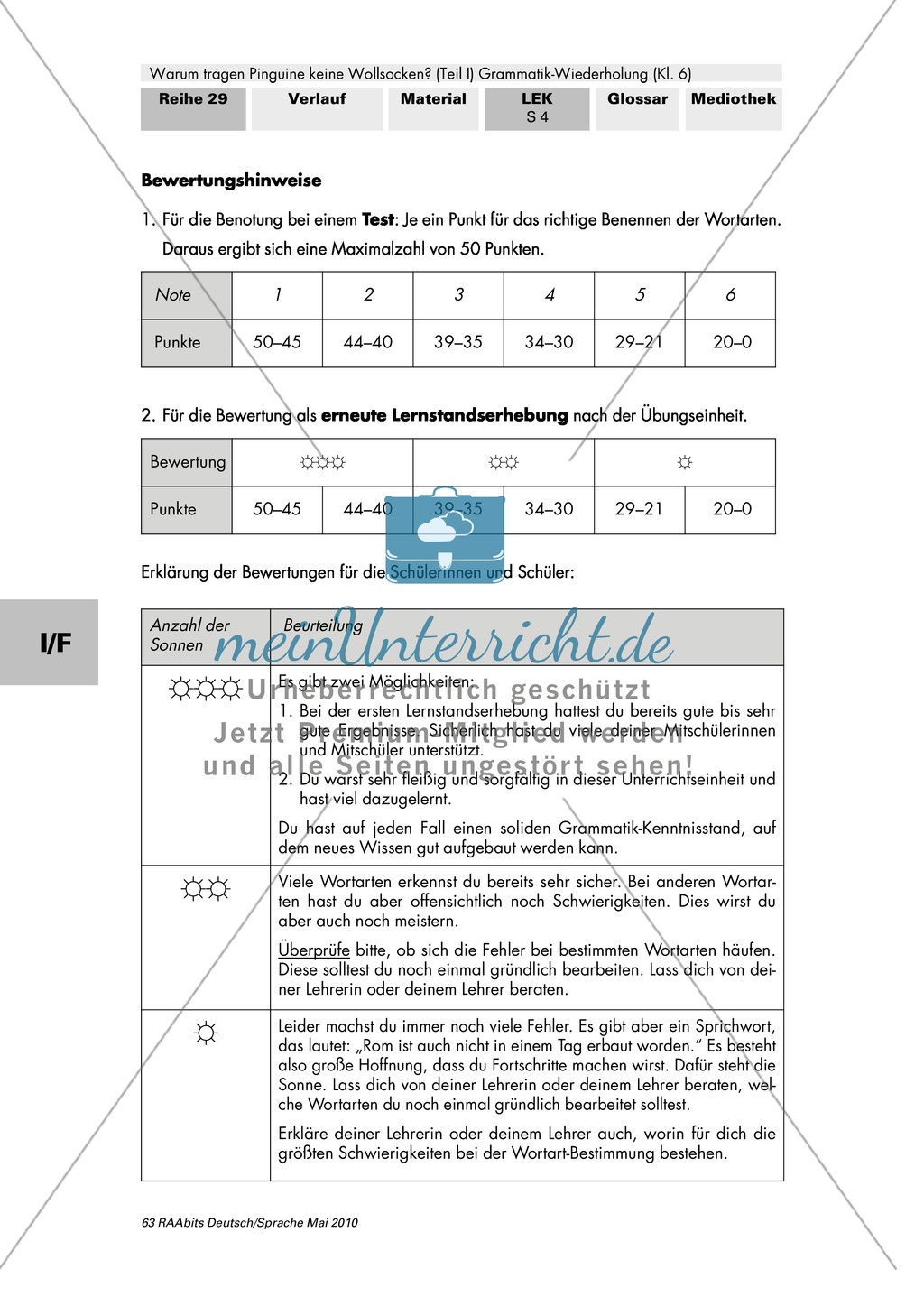 Warum tragen Pinguine keine Wollsocken? Eine individuelle Grammatik-Wiederholung zu den Wortarten Preview 36