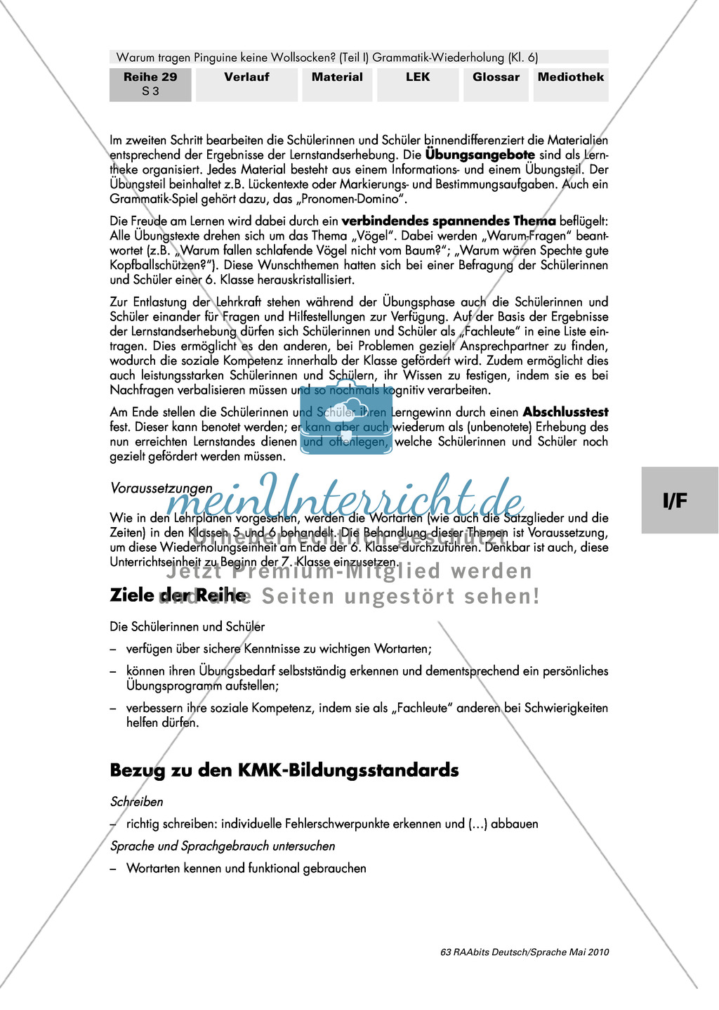 Warum tragen Pinguine keine Wollsocken? Eine individuelle Grammatik-Wiederholung zu den Wortarten Preview 3