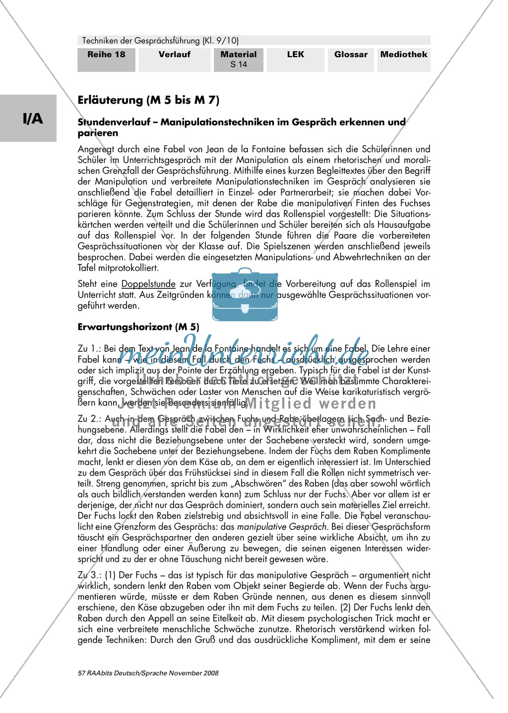 Rollenspiel zu Manipulationstechniken Preview 2