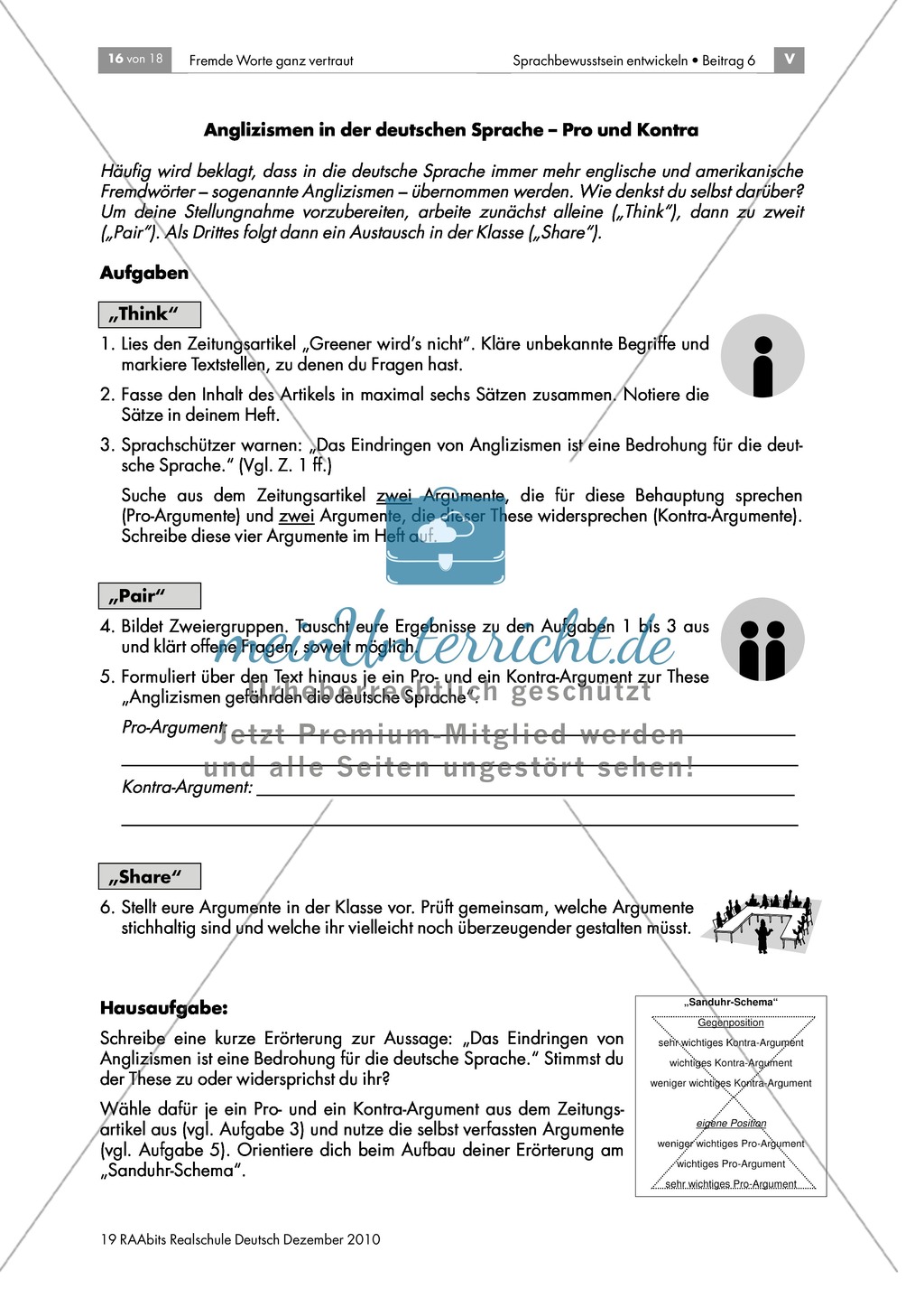 Anglizismen und die deutsche Sprache Preview 3