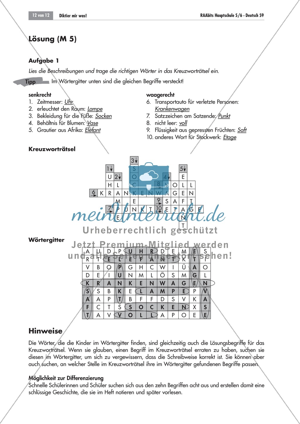 Übungen und Strategien zum korrekten Schreiben Preview 12