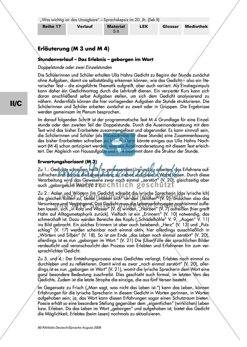 Bekanntschaft ulla hahn interpretation