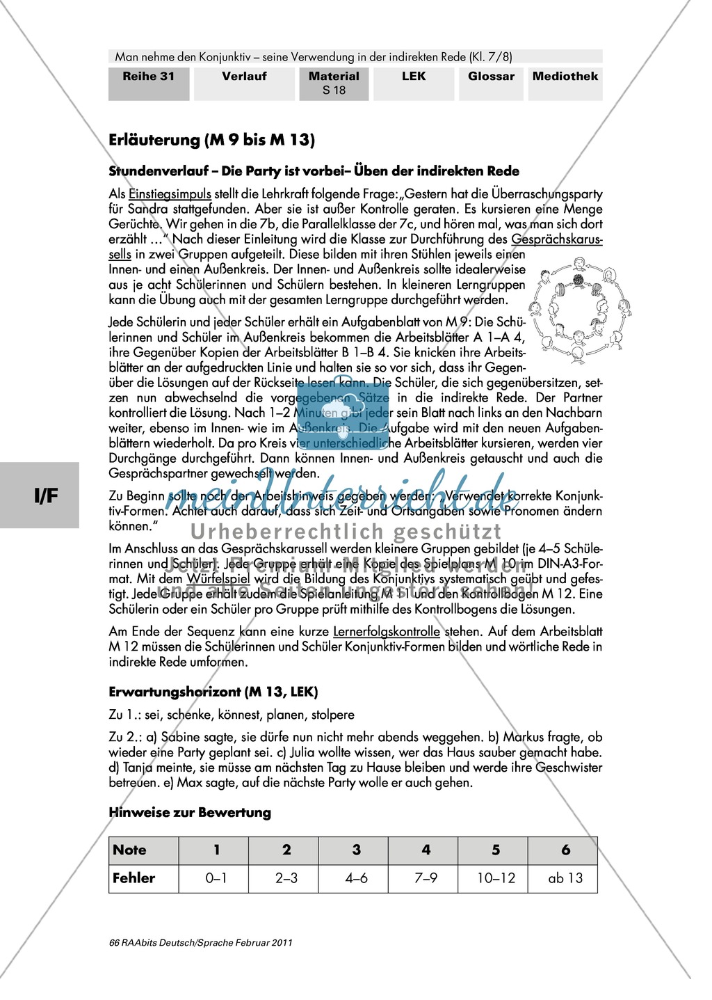 Übungen zur Indirekten Rede Preview 7