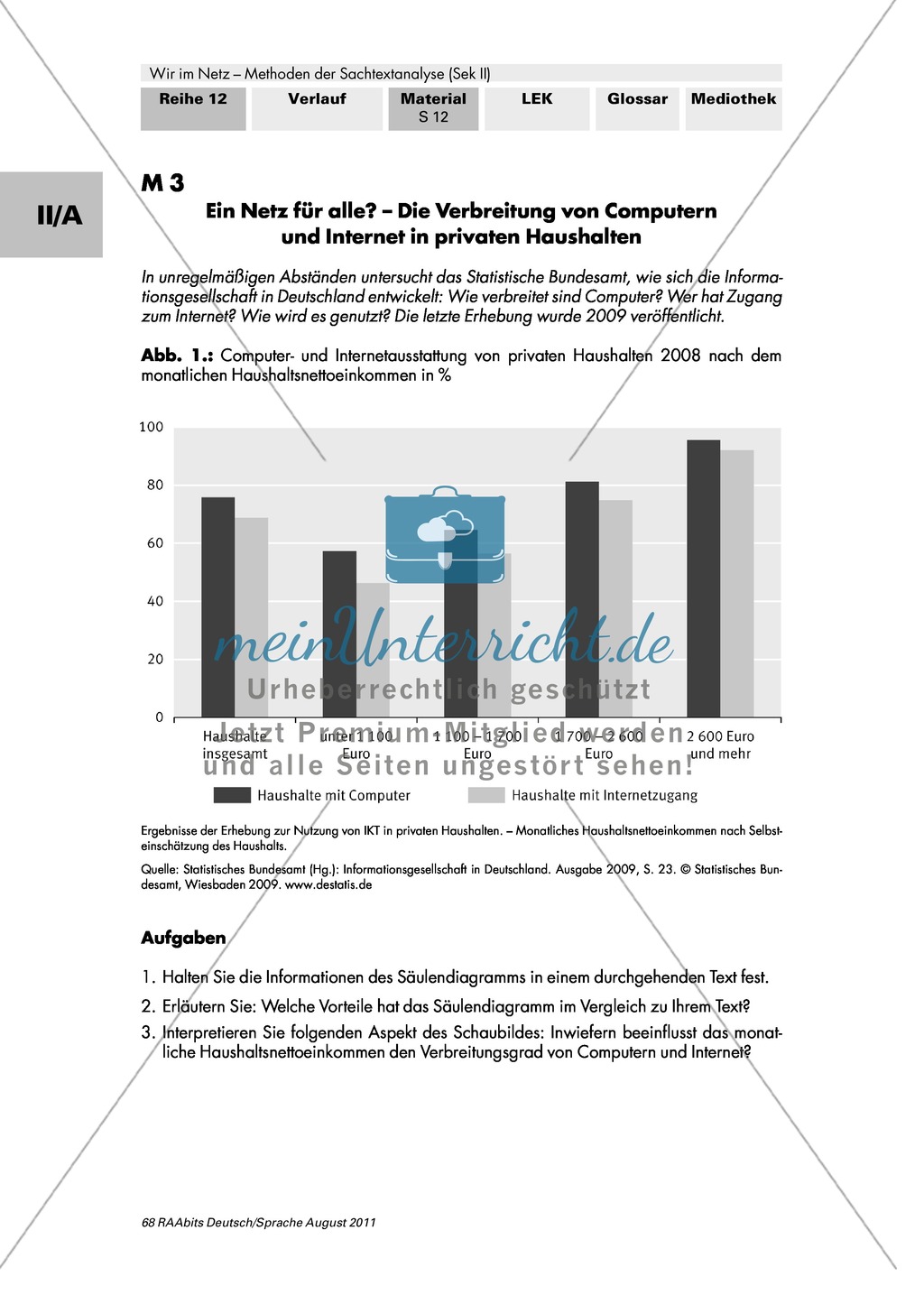 Statistiken: Die Informationsgesellschaft in Deutschland Preview 1