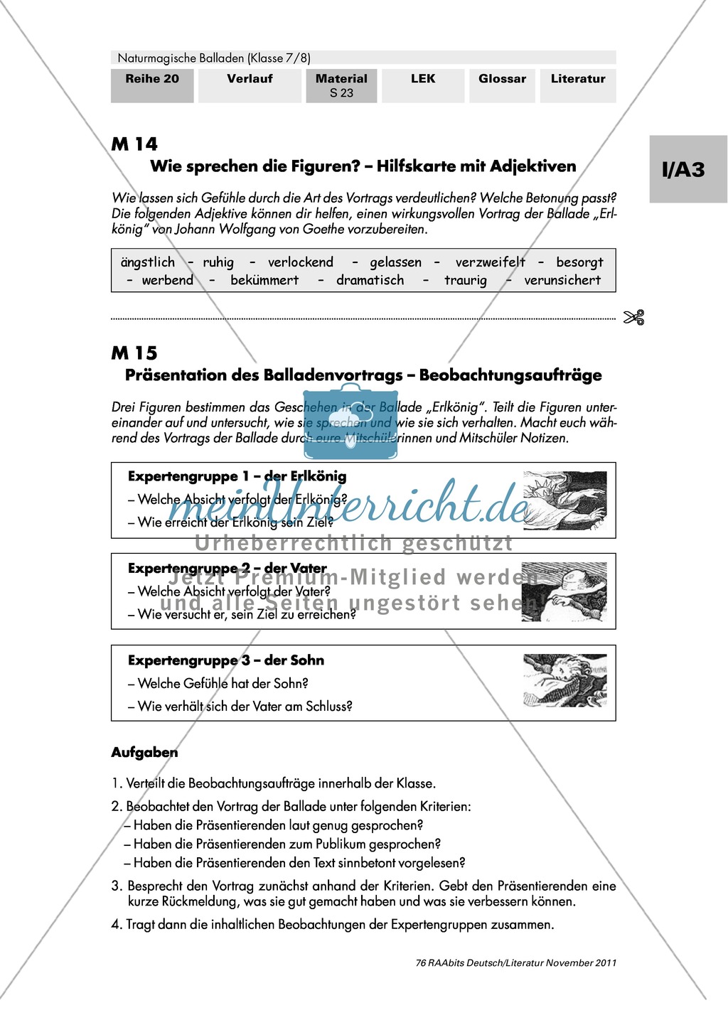 Goethes "Erlkönig" produktiv untersuchen Preview 5