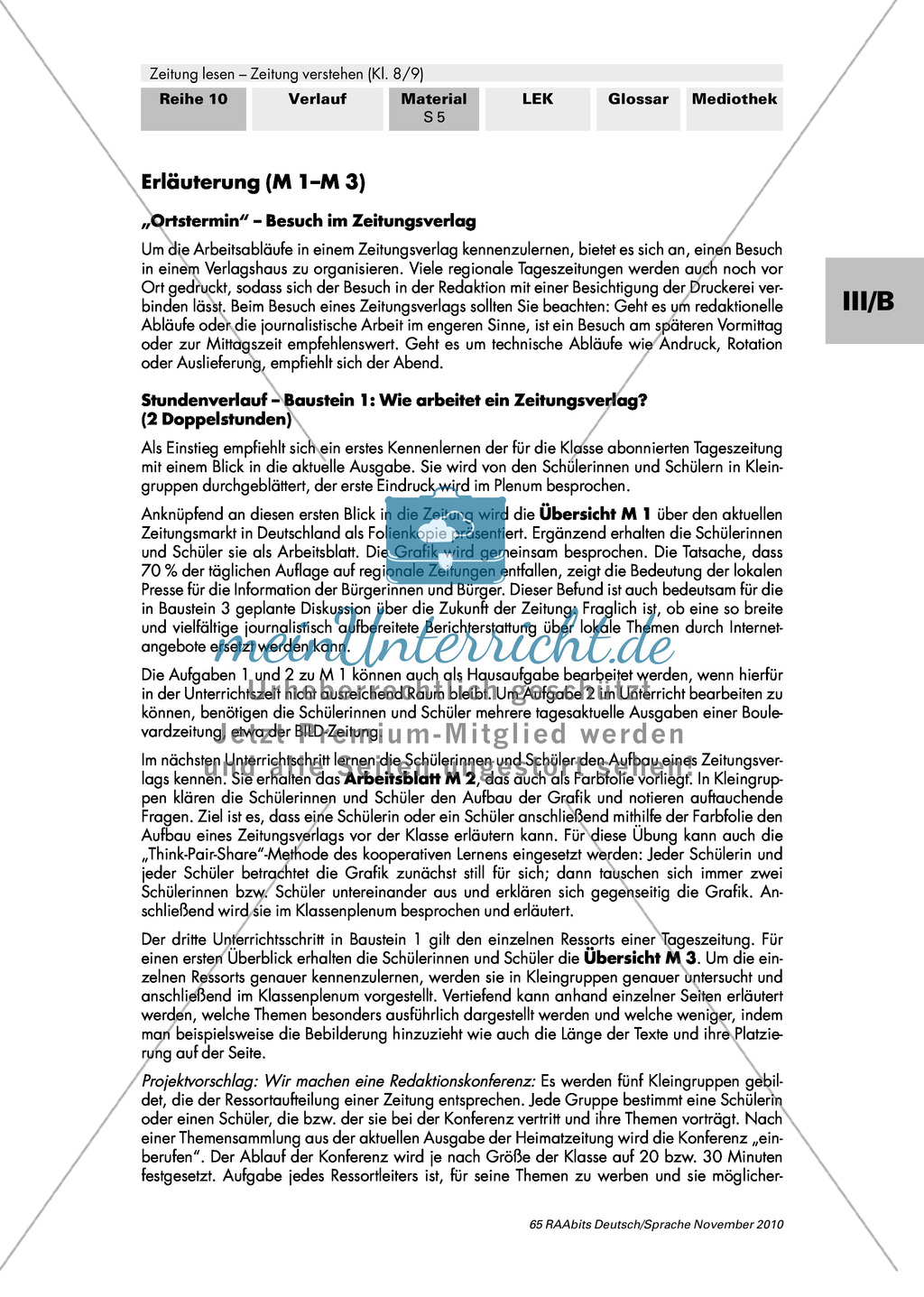 Wie arbeitet ein Zeitungsverlag? Tageszeitungen in Deutschland, Aufbau eines Verlags und die Einteilung in Ressorts Preview 5