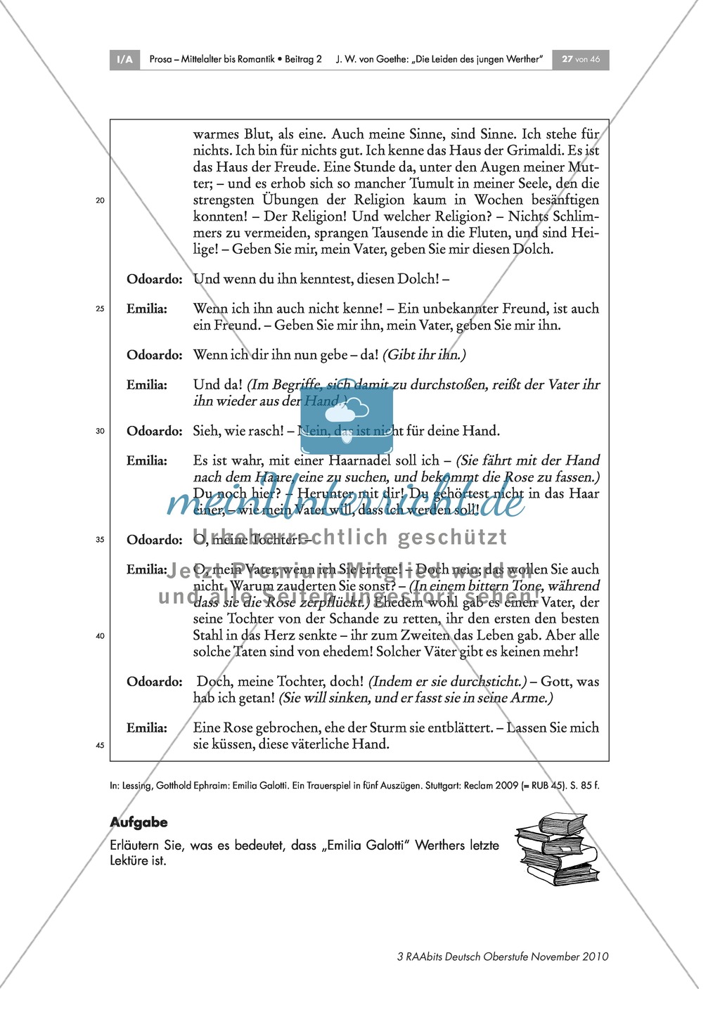 Homer, Klopstock, Ossian - Werther als Leser Preview 4