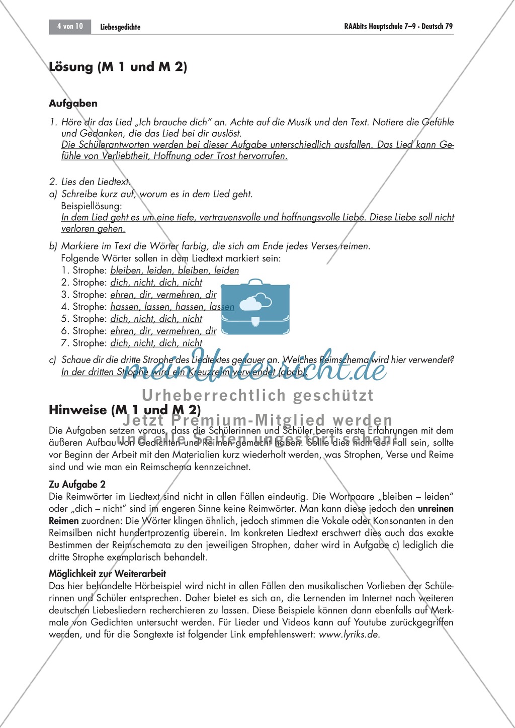 Lieder Text Lieder Text