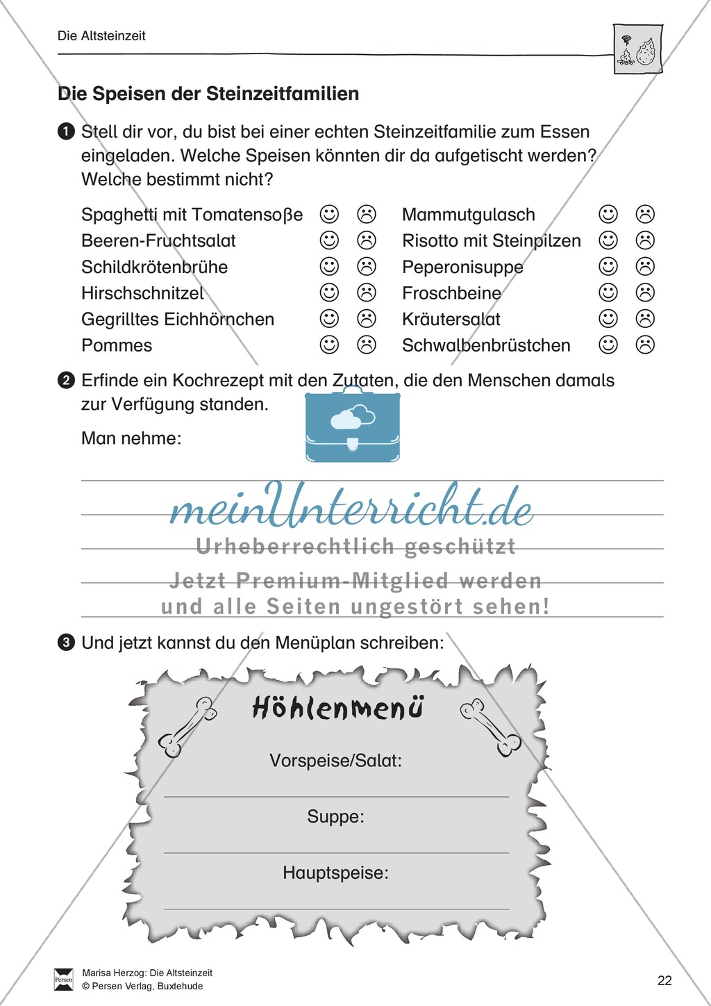 Das Leben in der Altsteinzeit Preview 13
