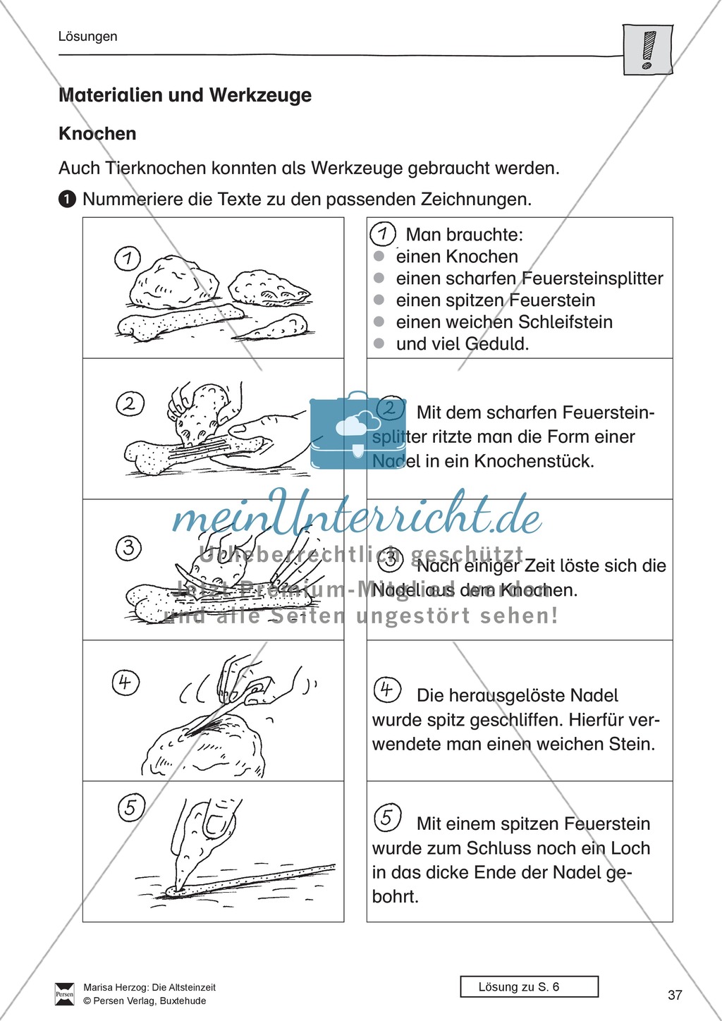 Das Leben in der Altsteinzeit Preview 16