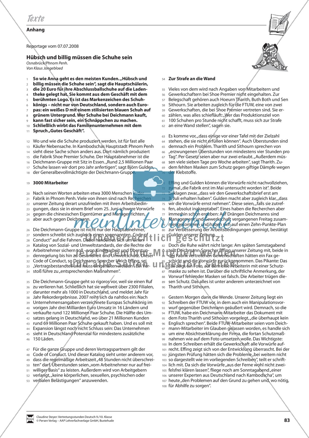 Binnendifferenzierte Analyse von Sachtexten Preview 10