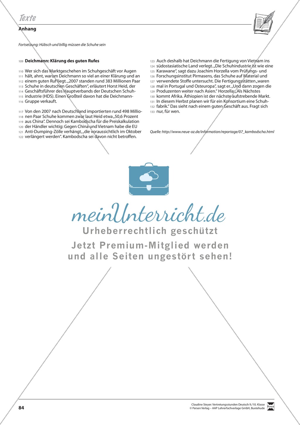 Binnendifferenzierte Analyse von Sachtexten Preview 11