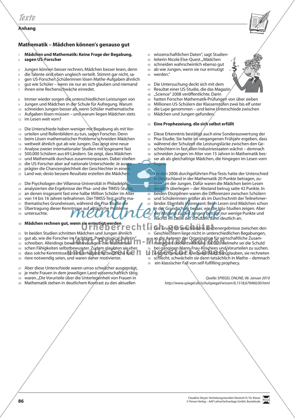 Binnendifferenzierte Analyse von Sachtexten Preview 13