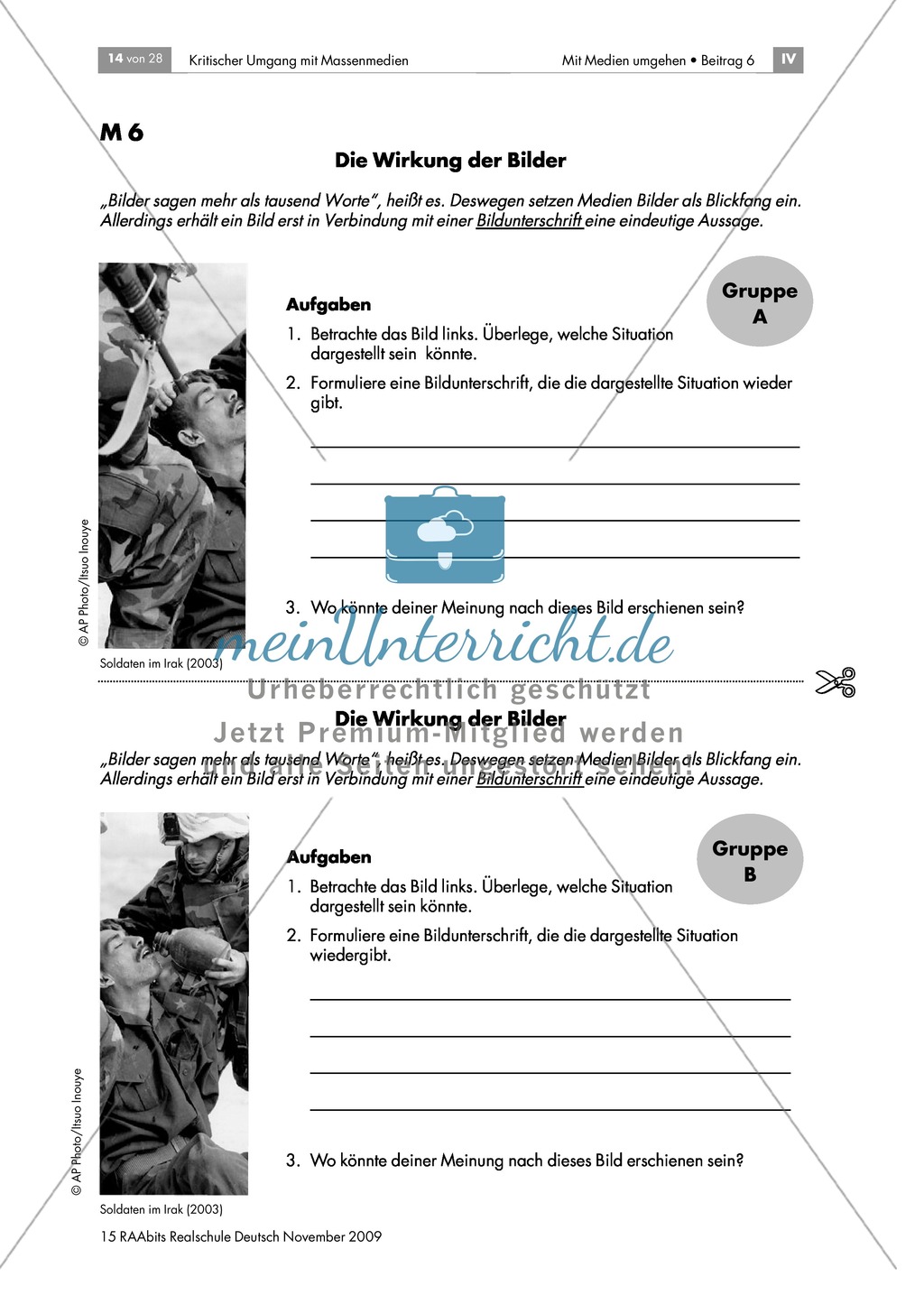Die Wirkung von Bildern + Bildmanipulation Preview 1