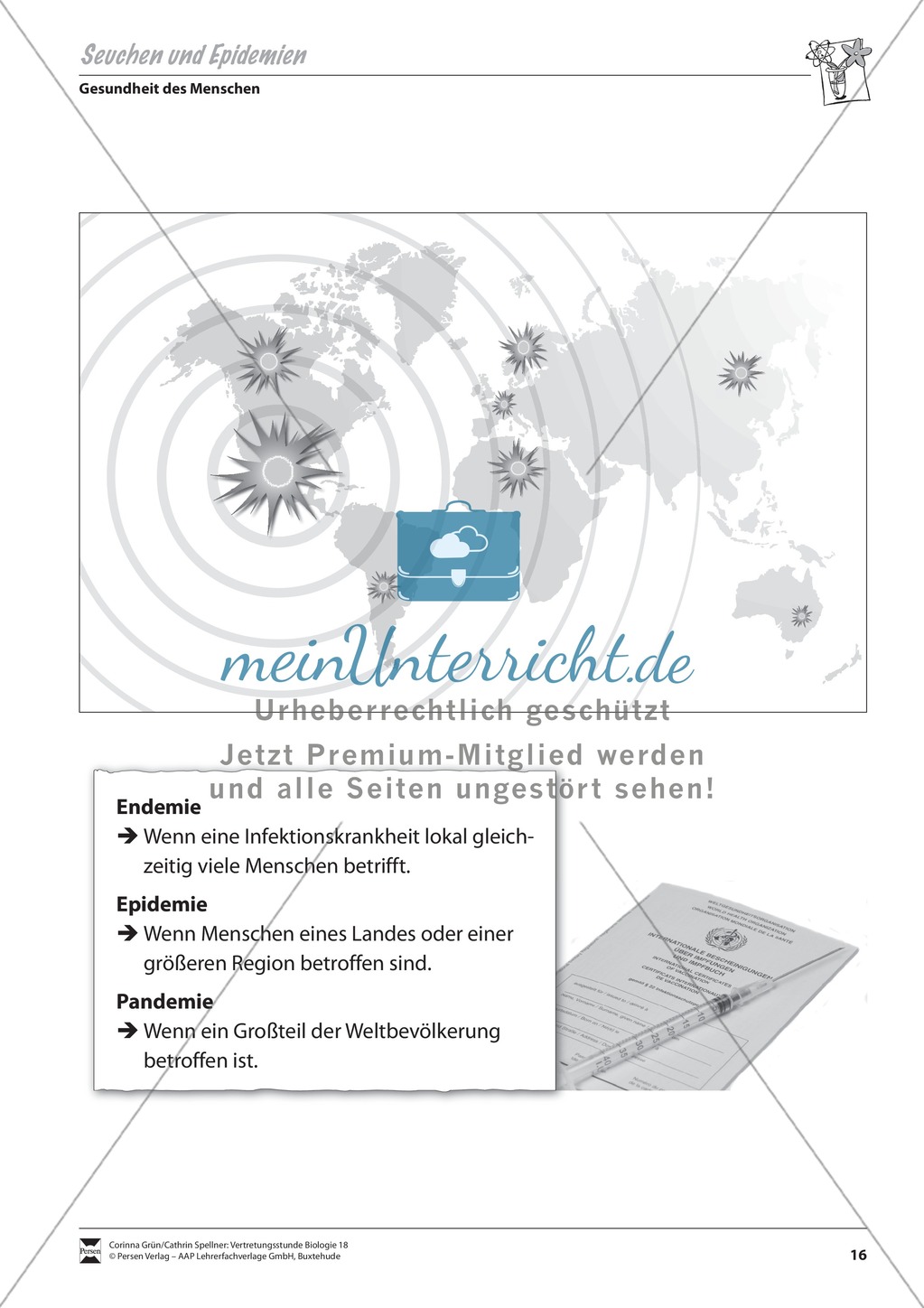 Seuchen und Epidemien Preview 1