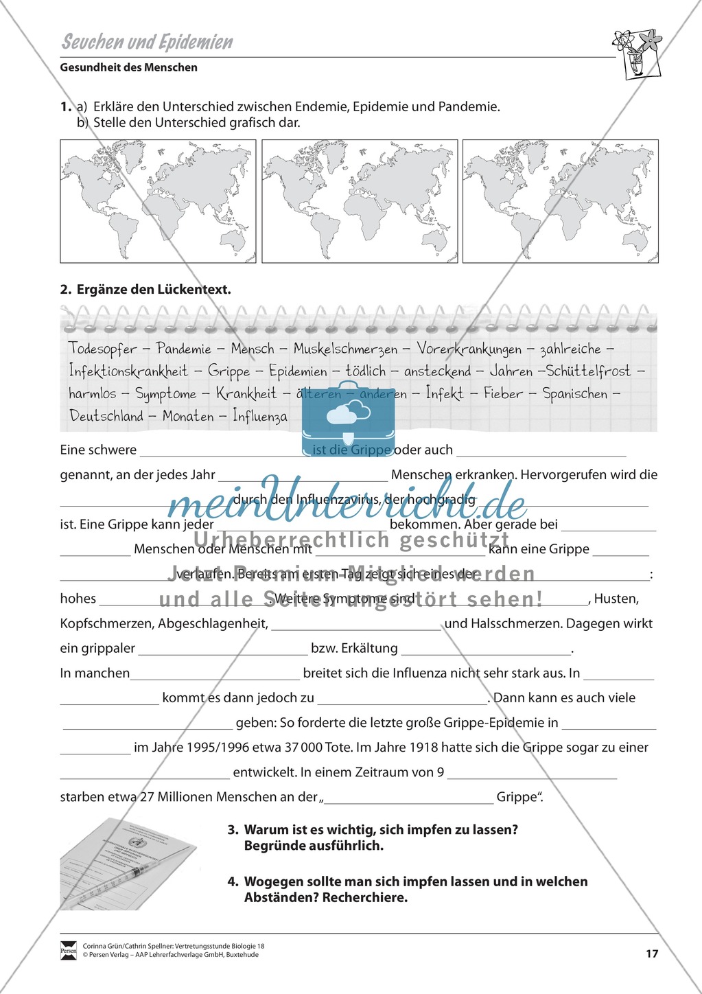 Seuchen und Epidemien Preview 2