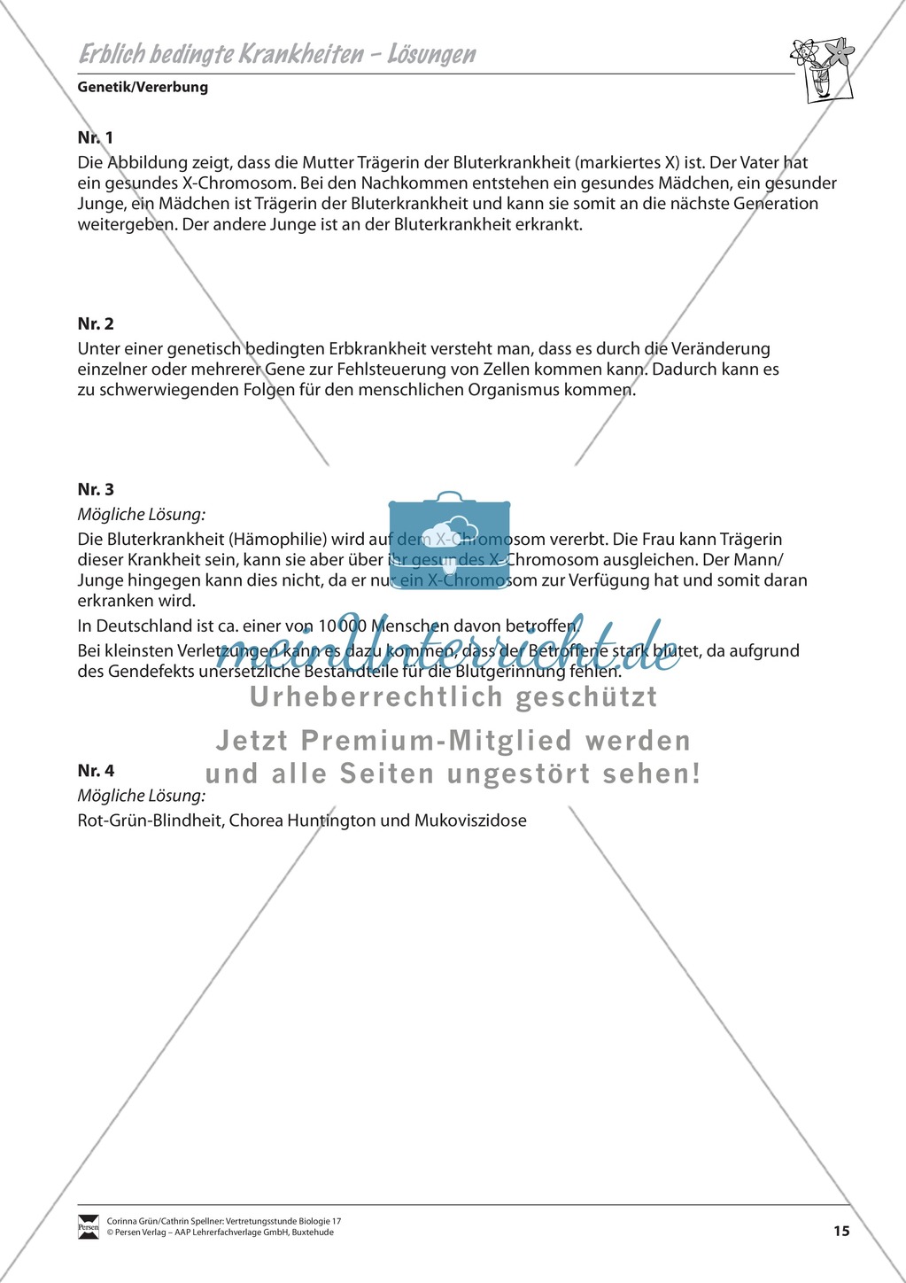 Erblich bedingte Krankheiten Preview 3