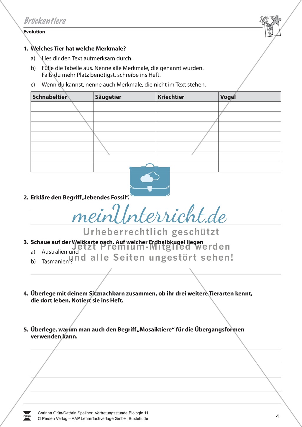 Brückentiere der Evolution Preview 2