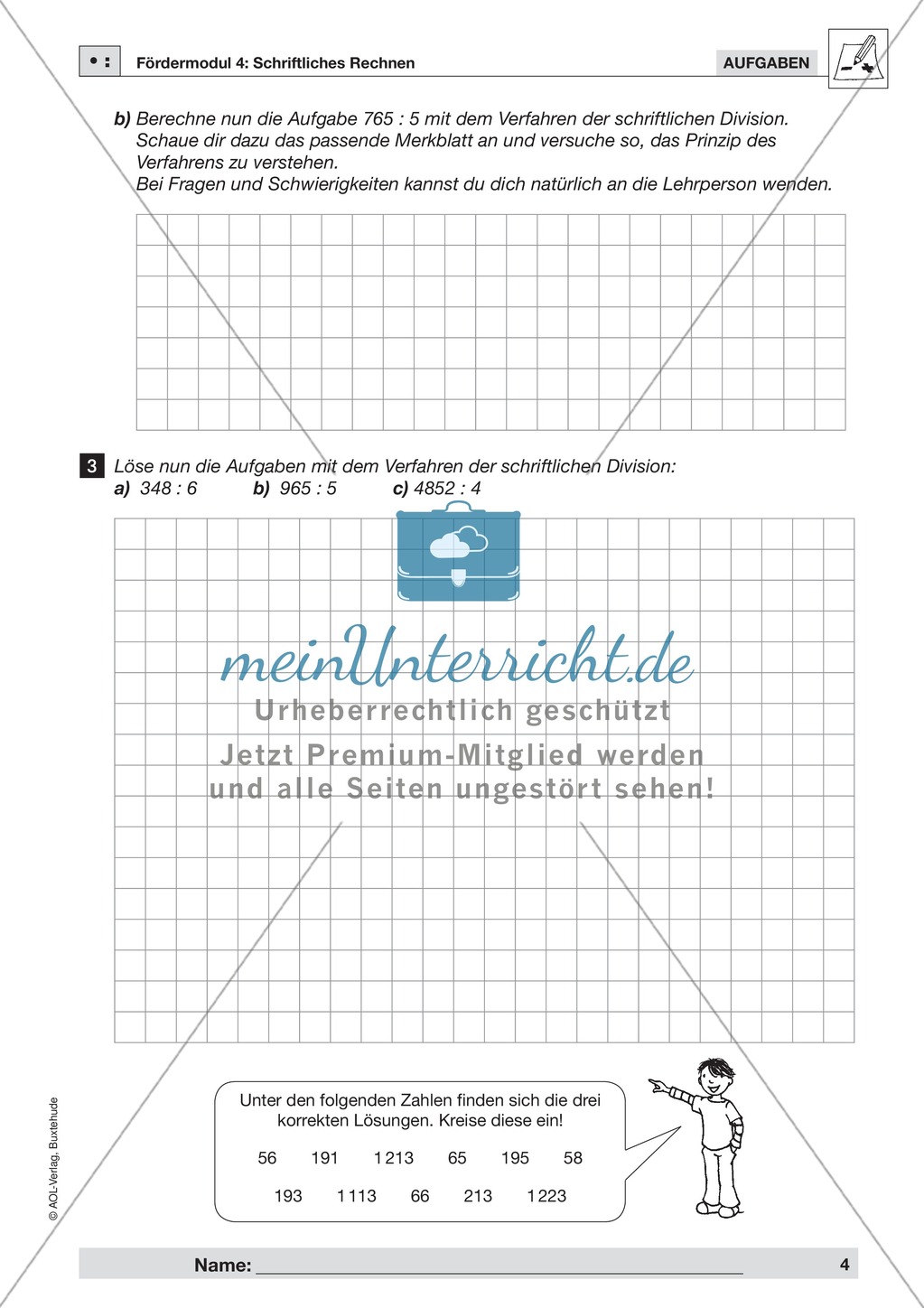 Wie Rechnet Man Die Schriftliche Division