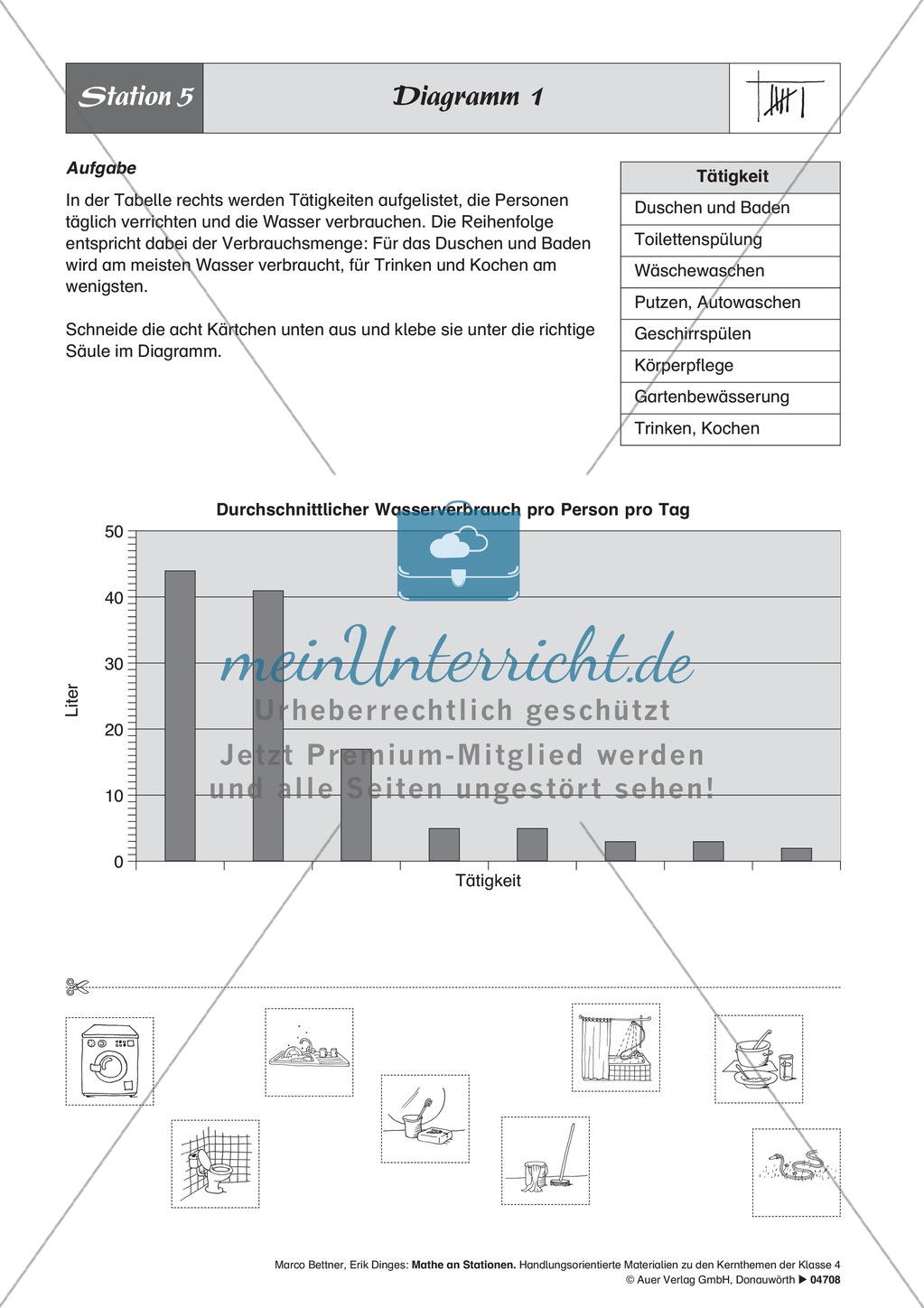 Stationlernen zum Thema Stochastik und Kombinatorik Preview 11