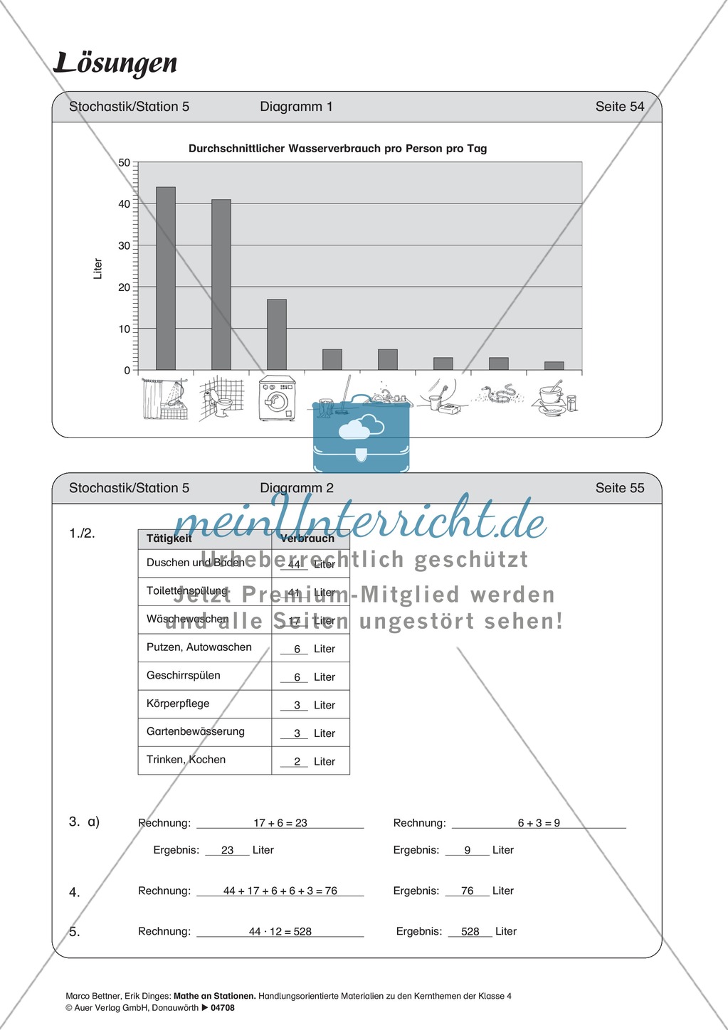 Stationlernen zum Thema Stochastik und Kombinatorik Preview 14